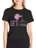 Let it Grow Graphic T-Shirt - Gardening Tee