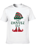 Chavez Elf T-Shirt - Holiday Family Matching Tee
