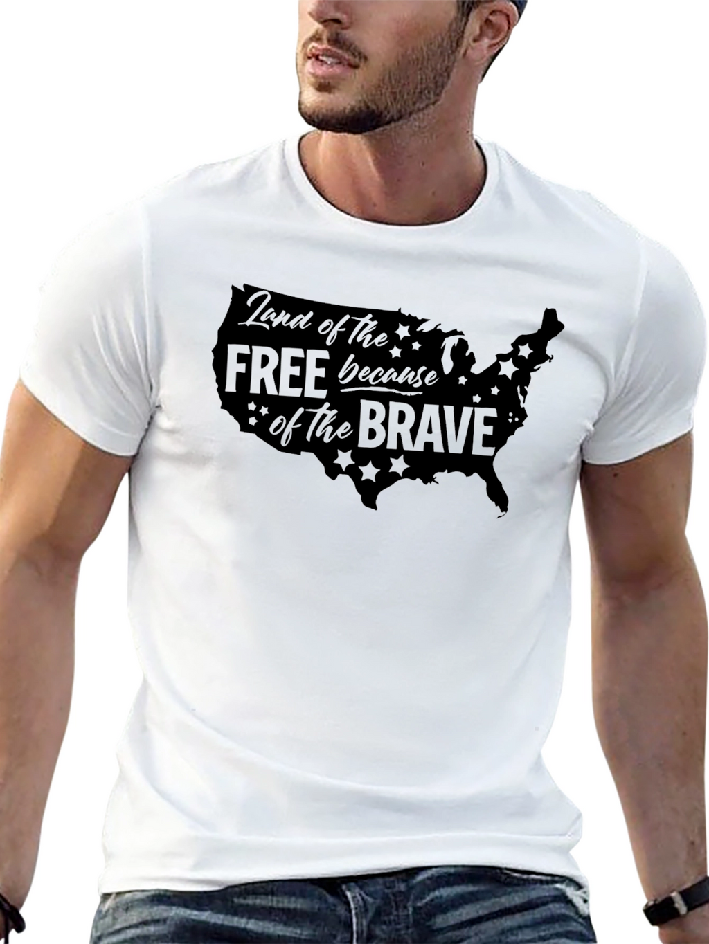 Land of the Free Graphic T-Shirt