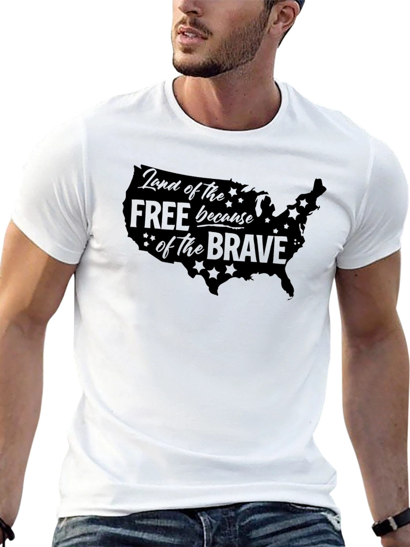 Land of the Free Graphic T-Shirt