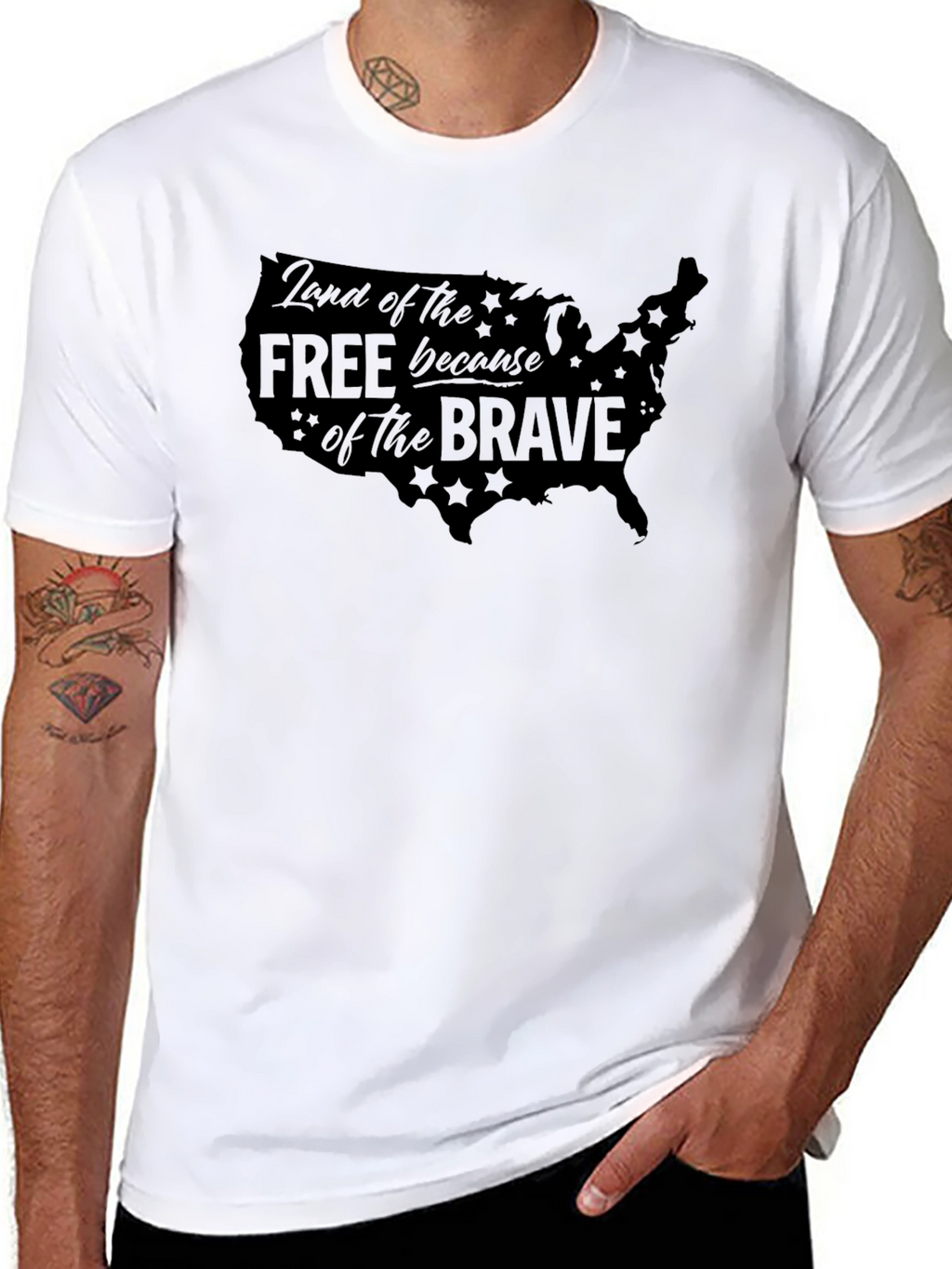 Land of the Free Graphic T-Shirt