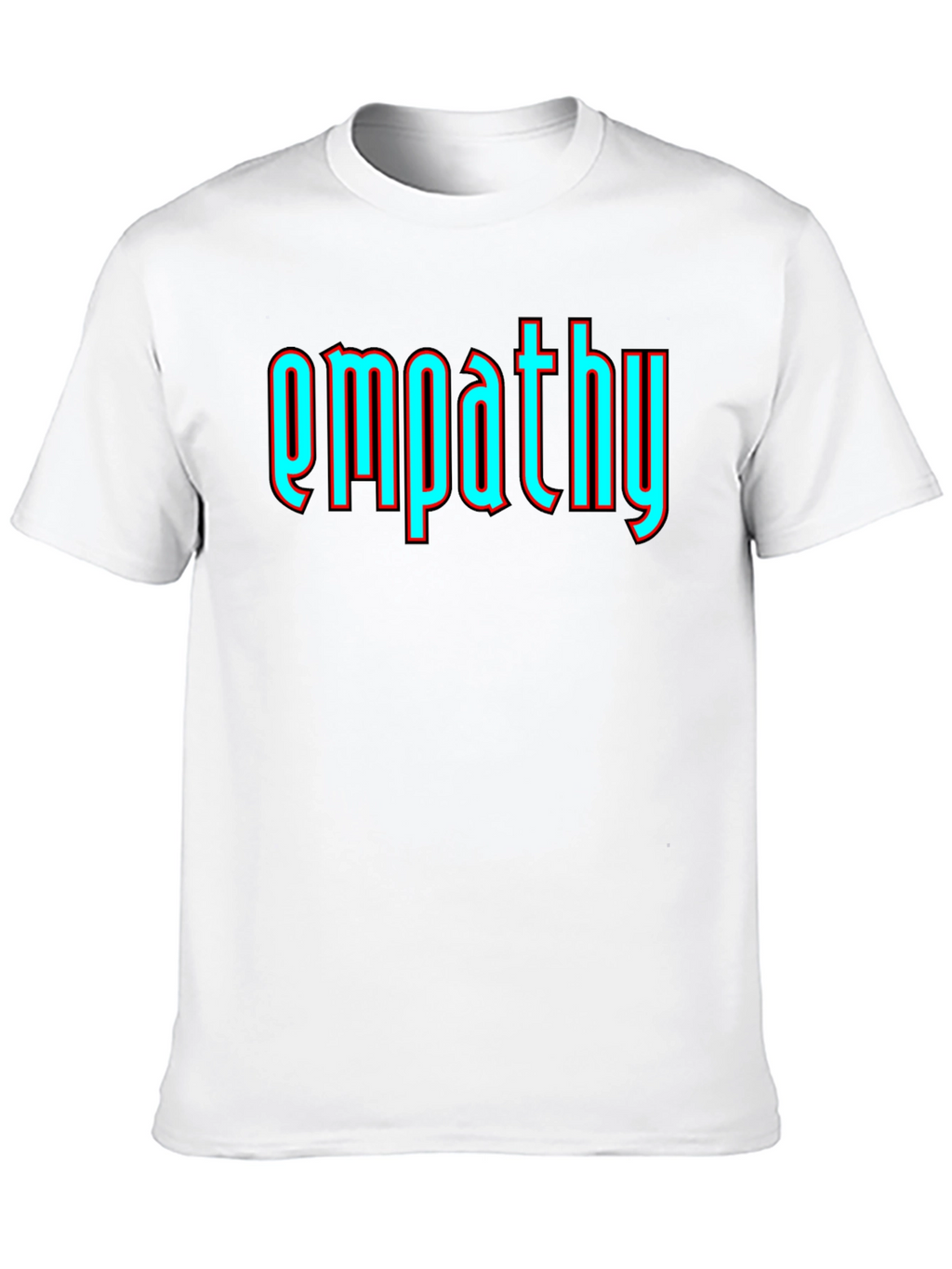 Empathy Graphic T-Shirt - Soft Cotton Blend Modern Fit