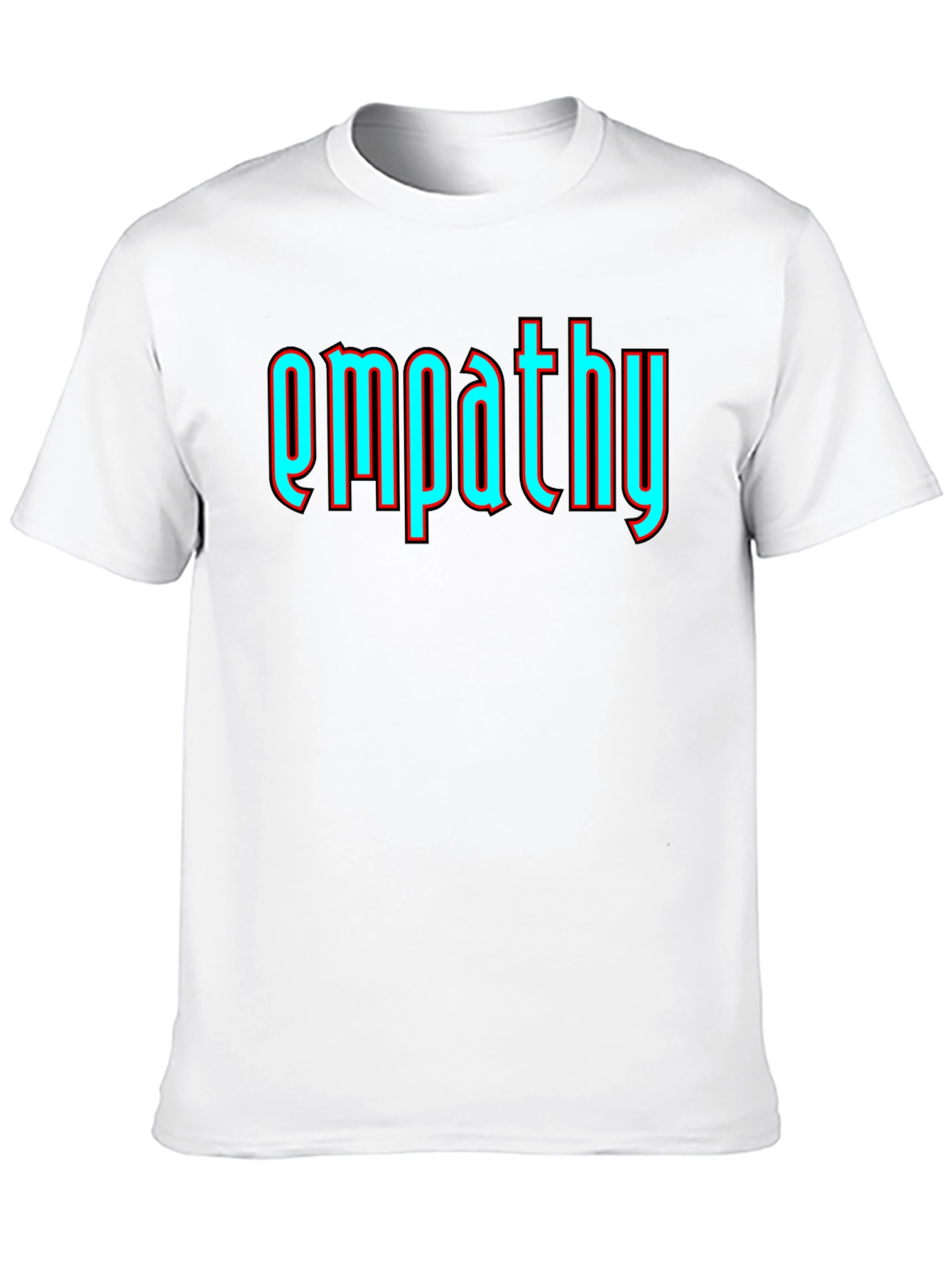Empathy Graphic T-Shirt - Soft Cotton Blend Modern Fit