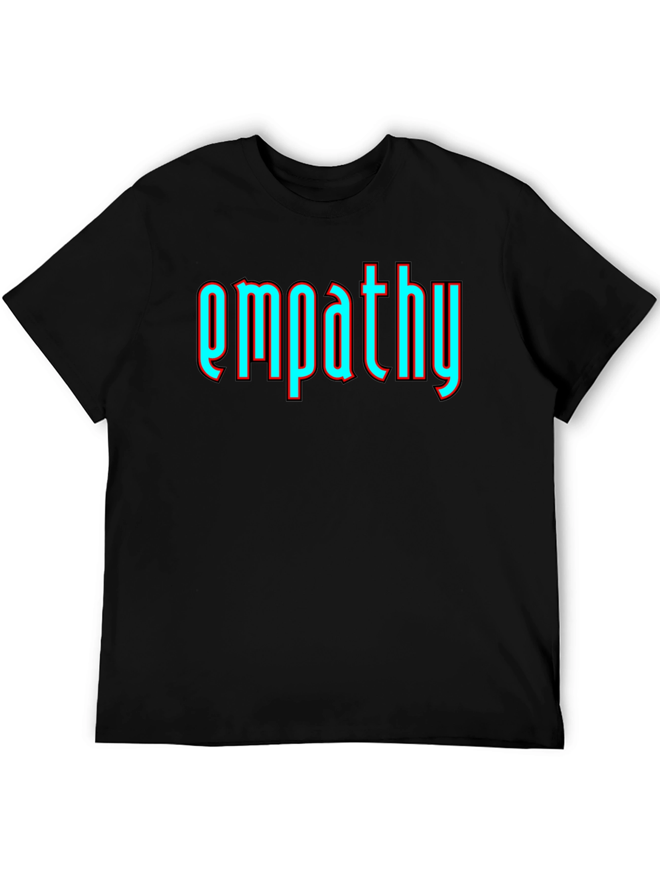 Empathy Graphic T-Shirt - Soft Cotton Blend Modern Fit