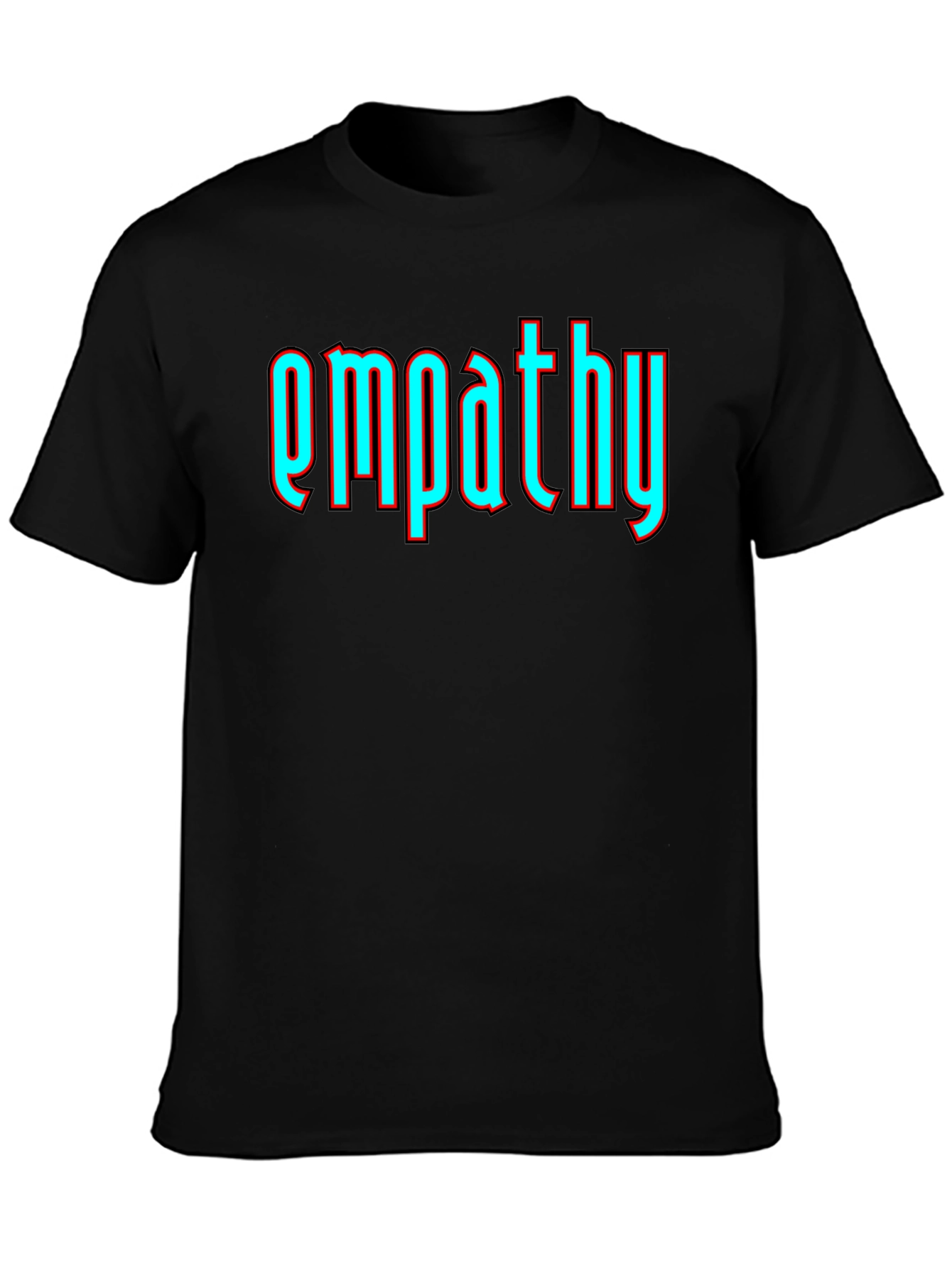 Empathy Graphic T-Shirt - Soft Cotton Blend Modern Fit