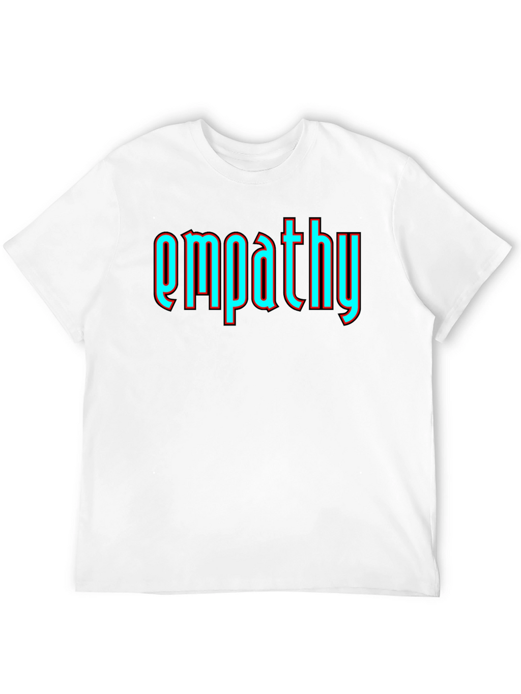 Empathy Graphic T-Shirt - Soft Cotton Blend Modern Fit