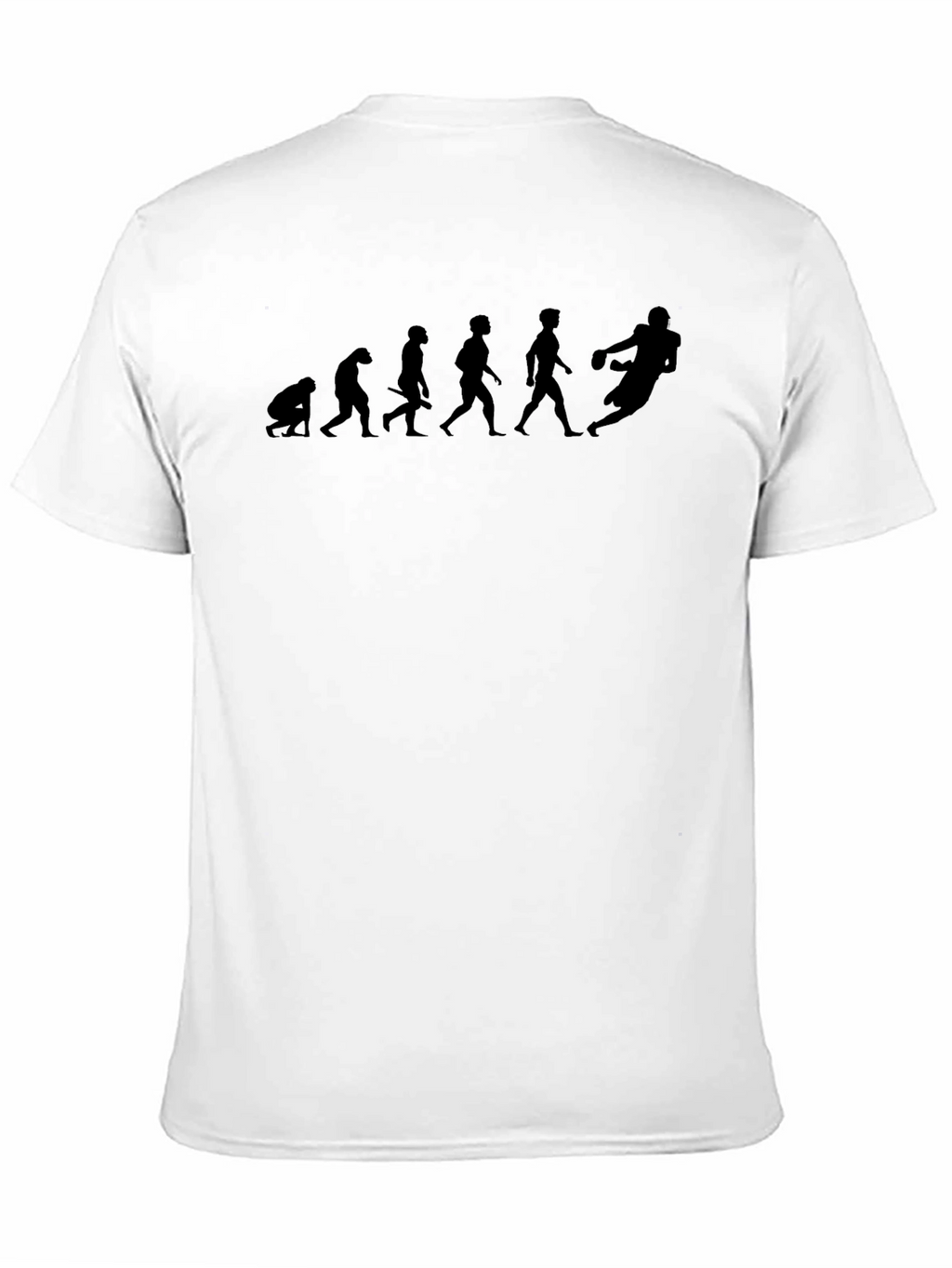 Evolution of Football Fan T-Shirt