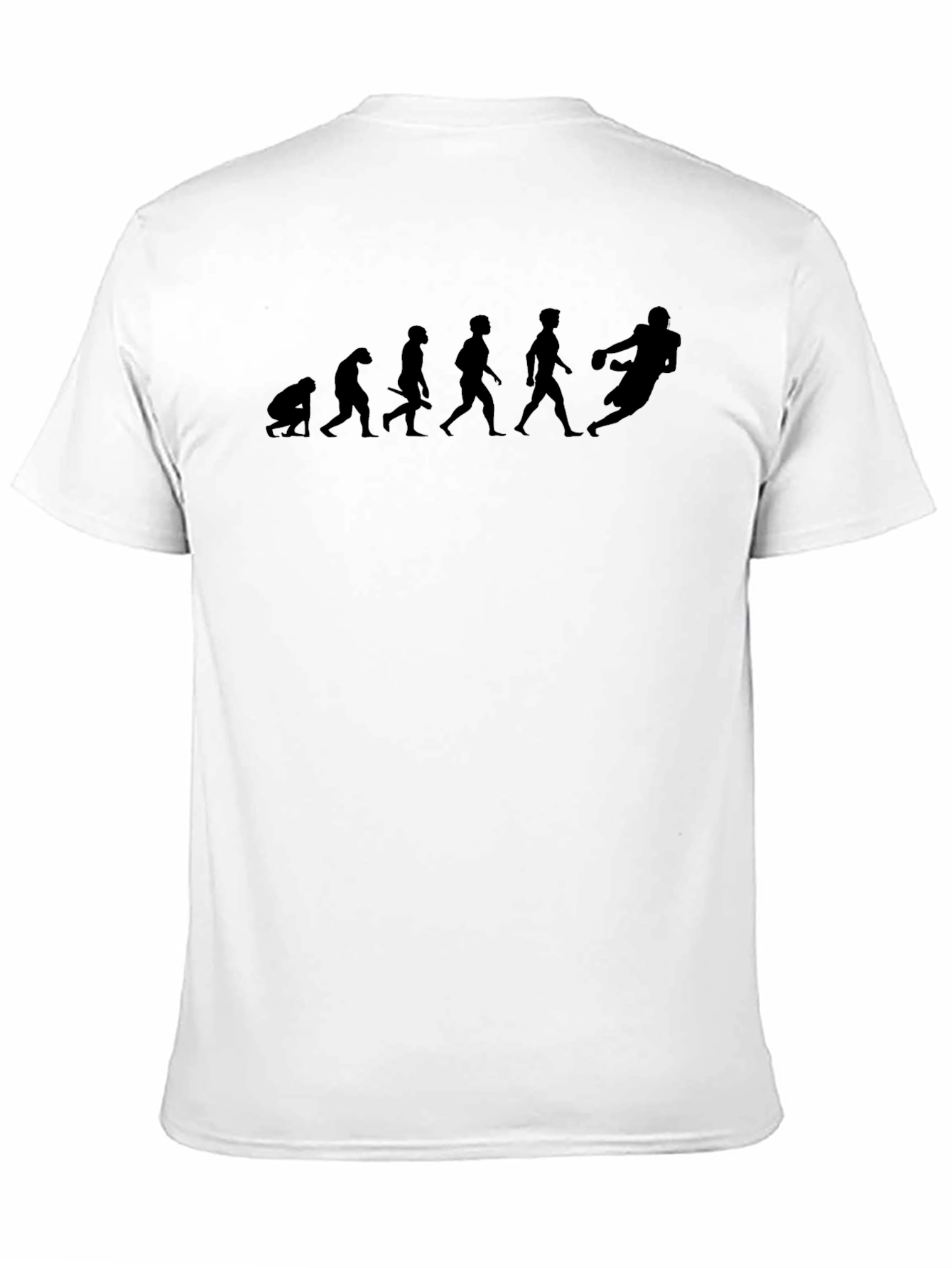 Evolution of Football Fan T-Shirt