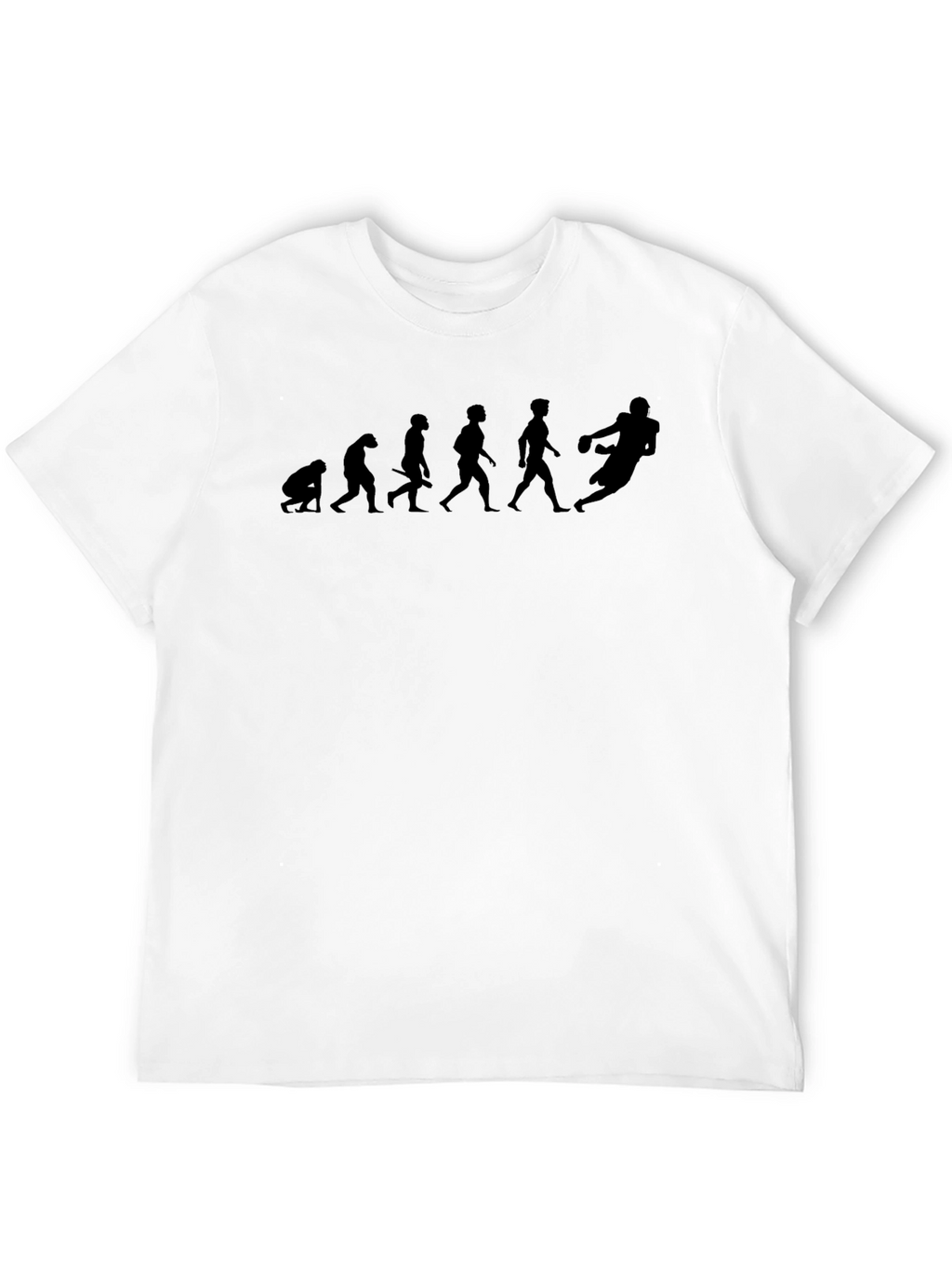 Evolution of Football Fan T-Shirt