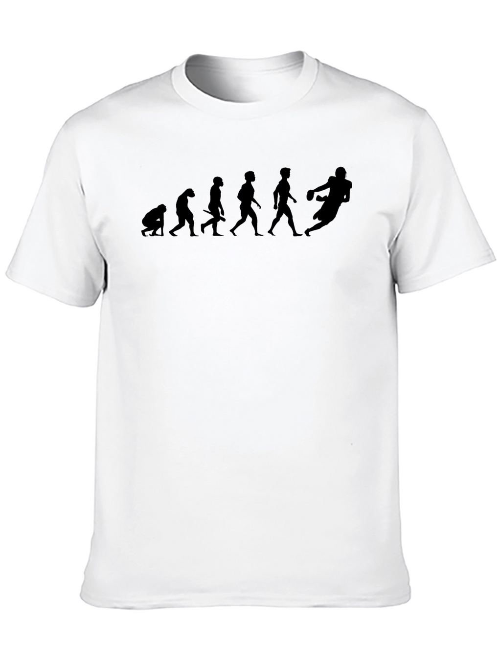 Evolution of Football Fan T-Shirt