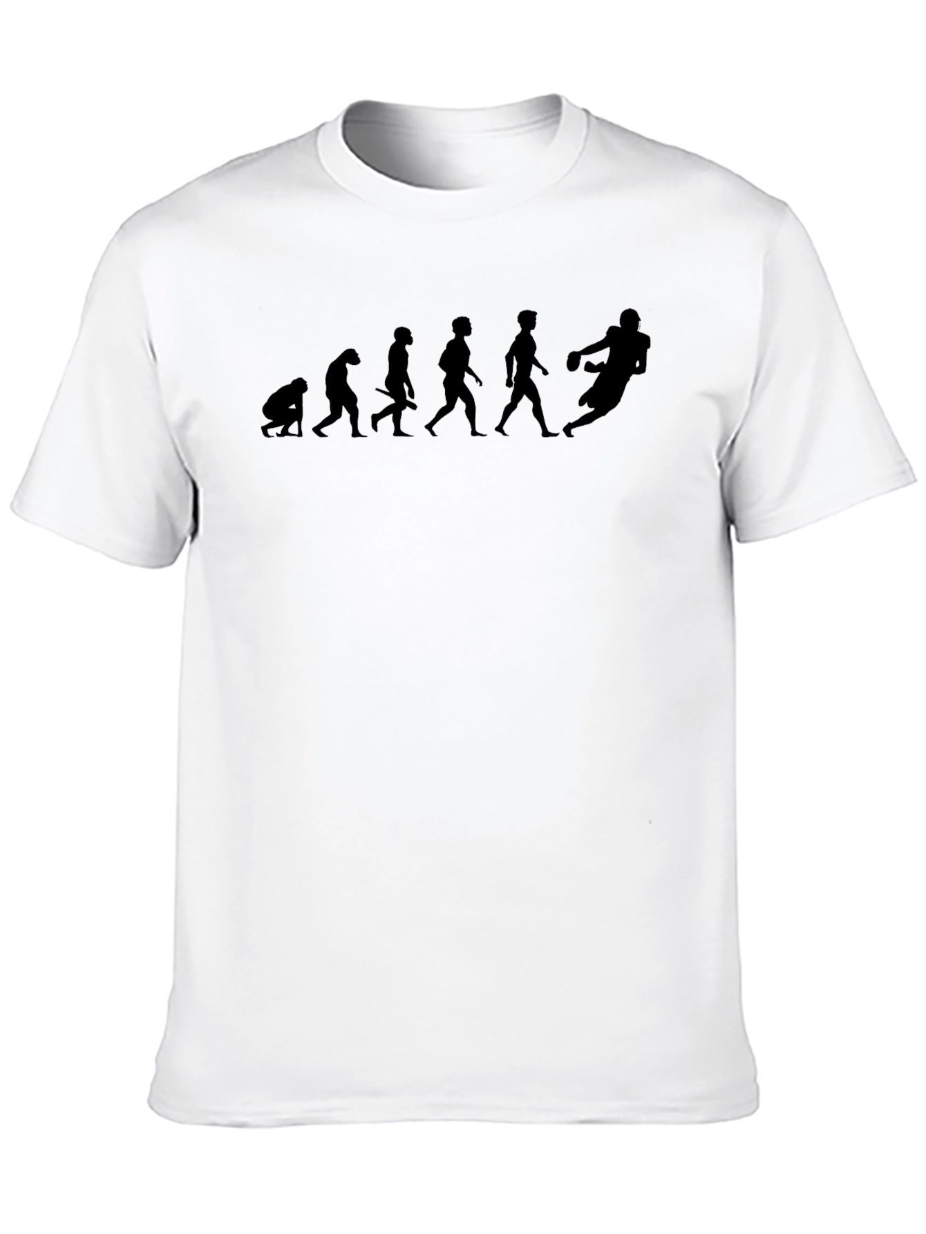 Evolution of Football Fan T-Shirt