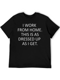 Work From Home T-Shirt - Funny Quarantine Tee