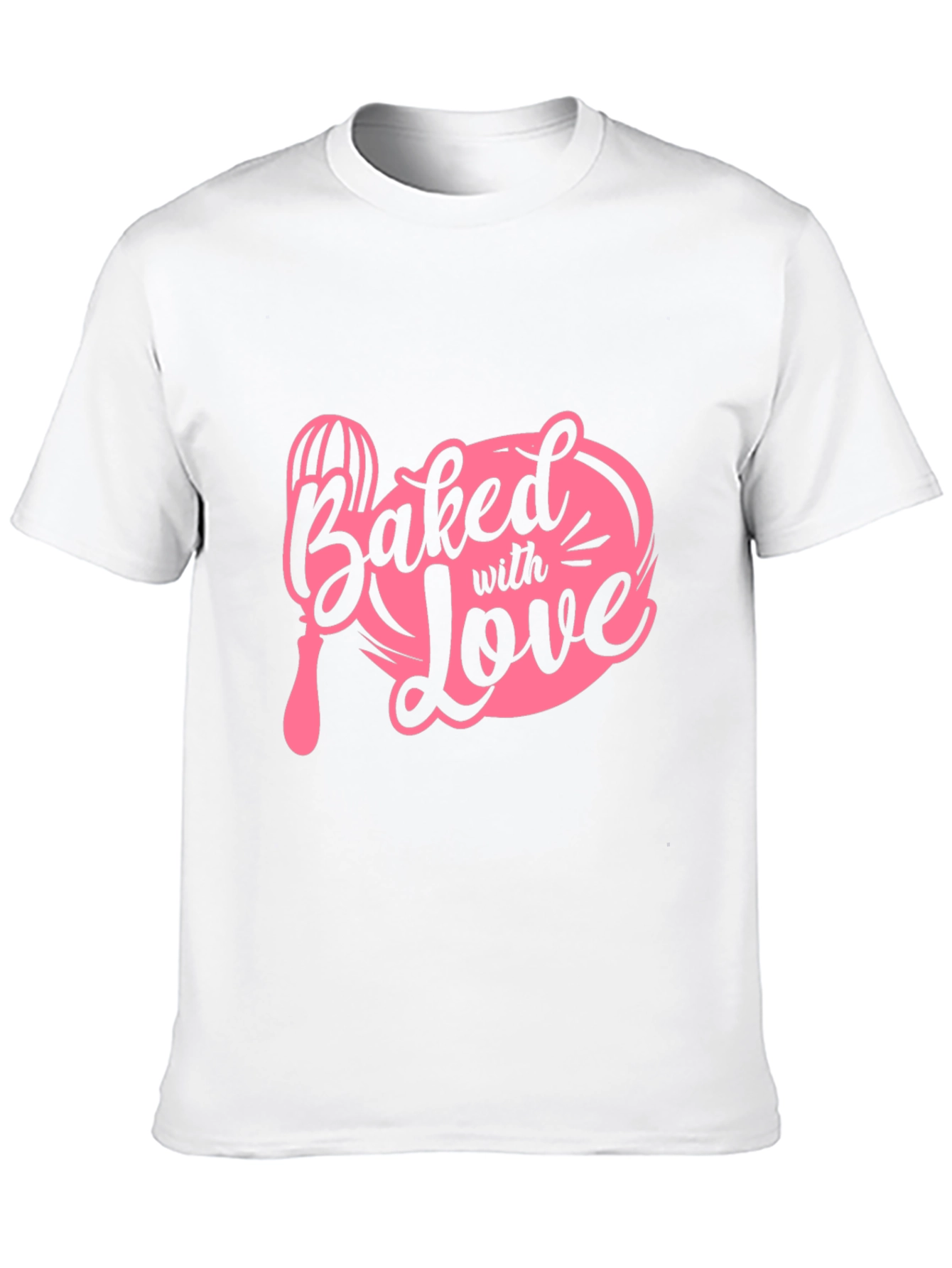 Baked With Love T-Shirt - Black Cotton Tee