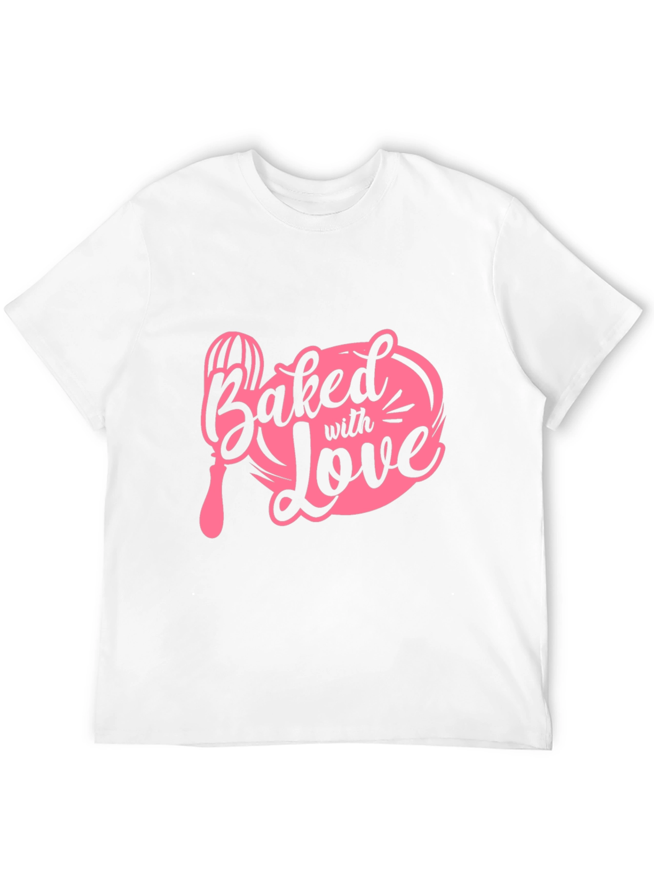 Baked With Love T-Shirt - Black Cotton Tee