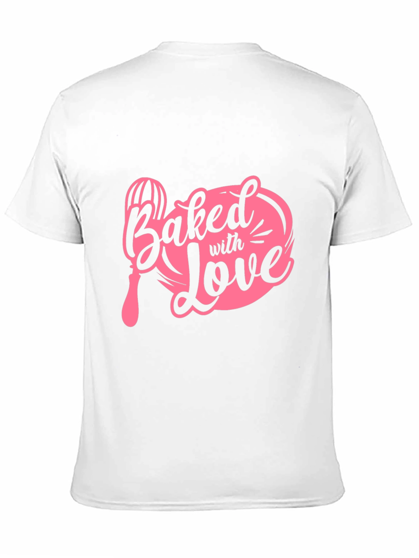 Baked With Love T-Shirt - Black Cotton Tee