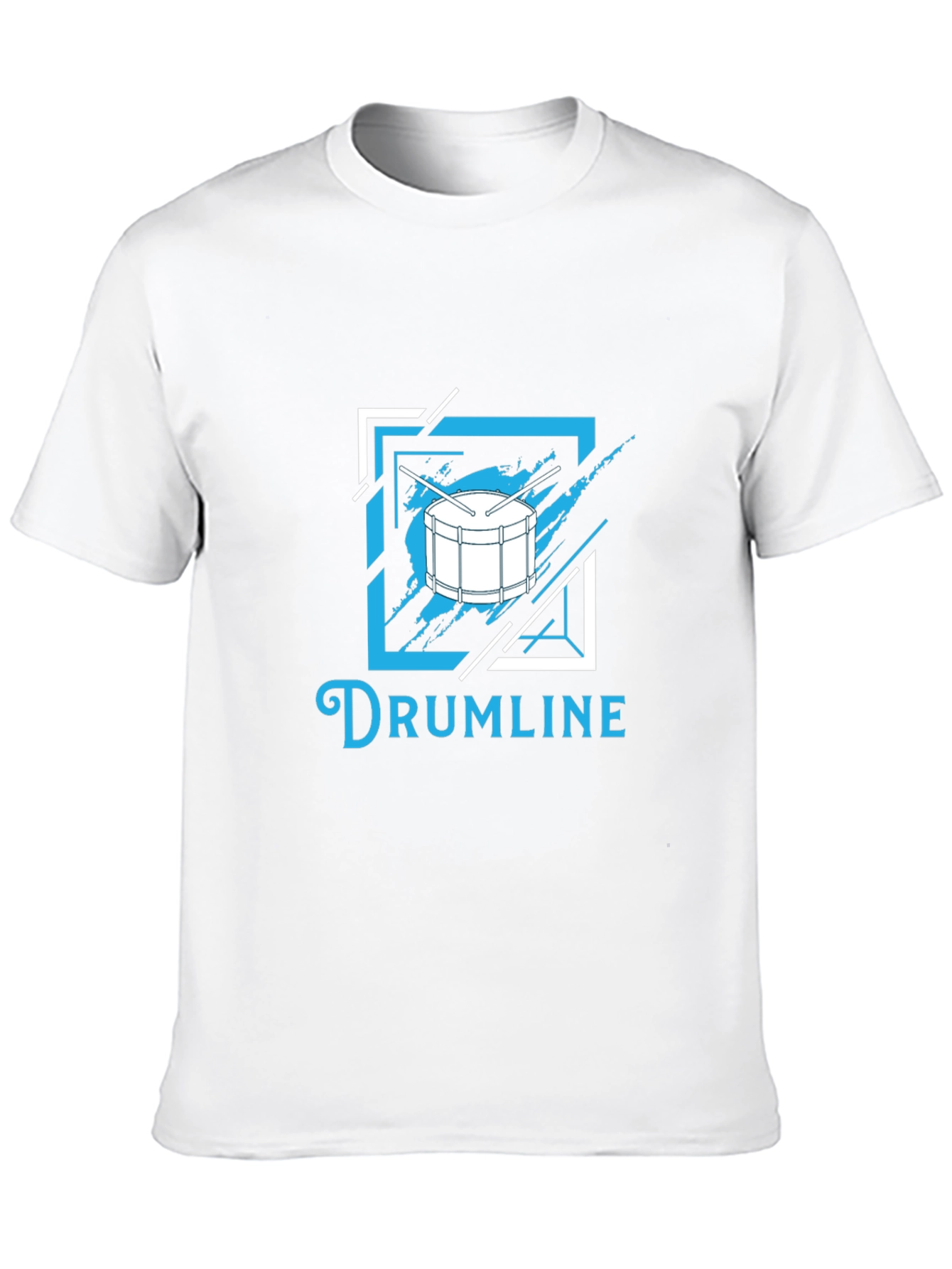 Drumline Graphic Tee - Music Lovers T-Shirt