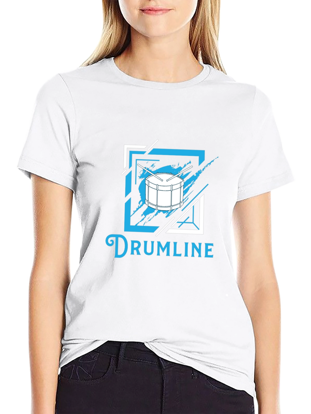 Drumline Graphic Tee - Music Lovers T-Shirt