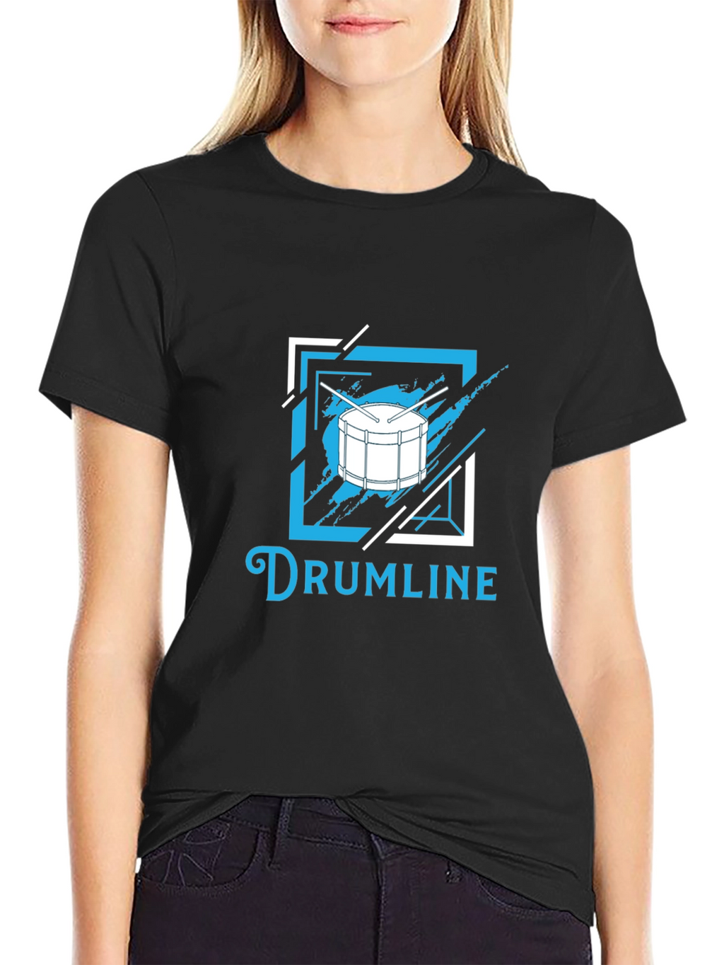 Drumline Graphic Tee - Music Lovers T-Shirt
