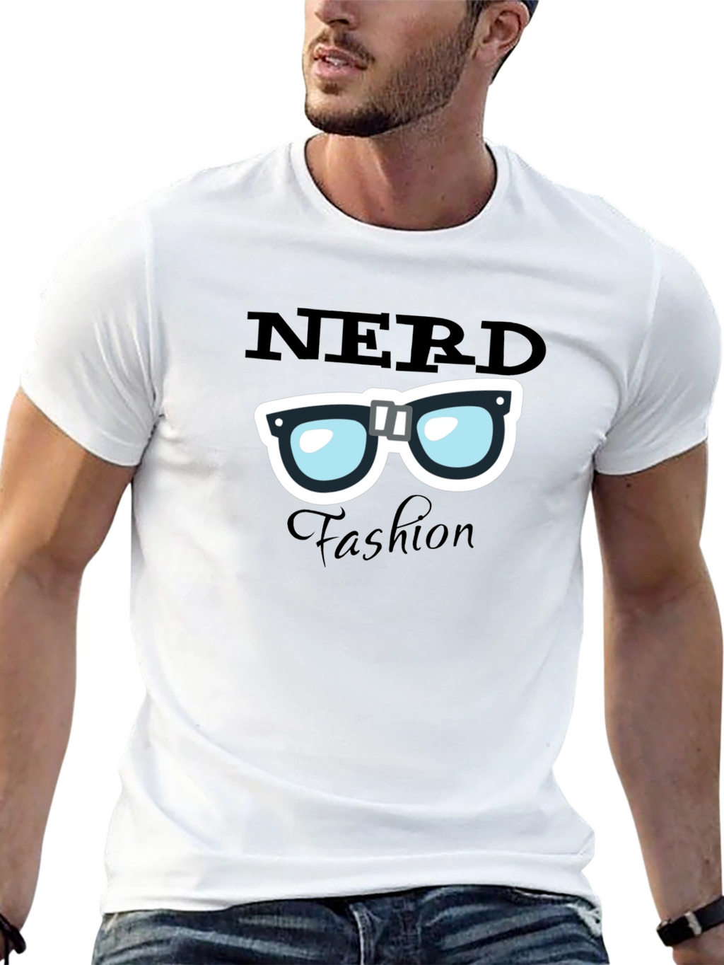 Nerd Fashion T-Shirt - Stylish Geek Chic Tee