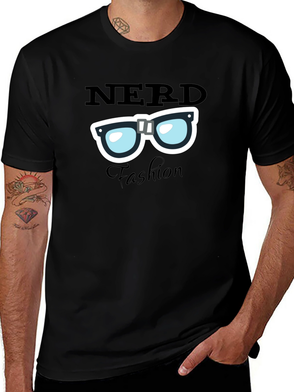 Nerd Fashion T-Shirt - Stylish Geek Chic Tee