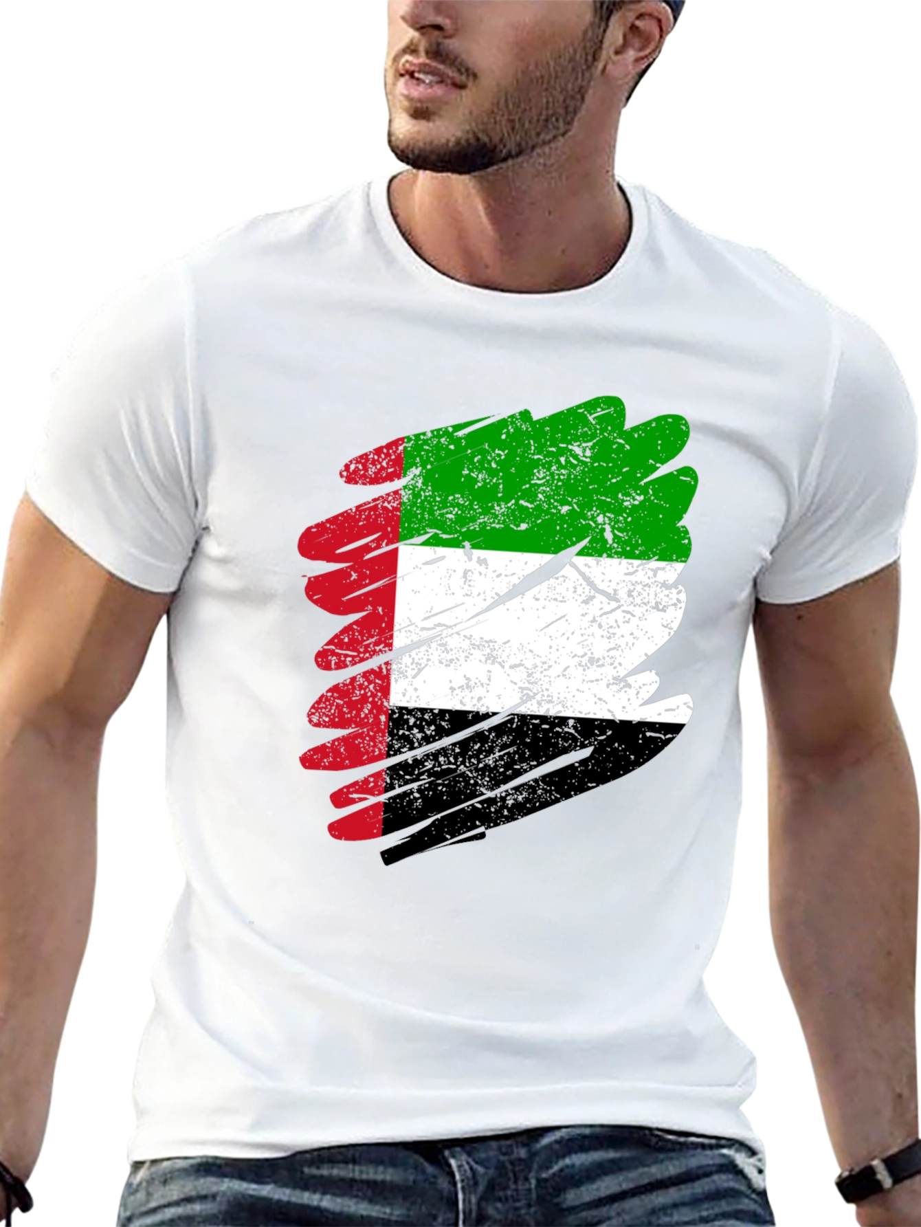 UAE Flag T-Shirt United Arab Emirates Pride Tee