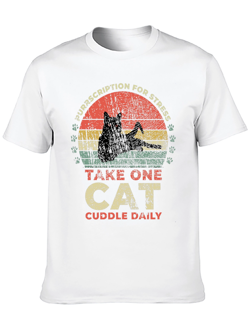 Purrscription for Stress Cat T-Shirt