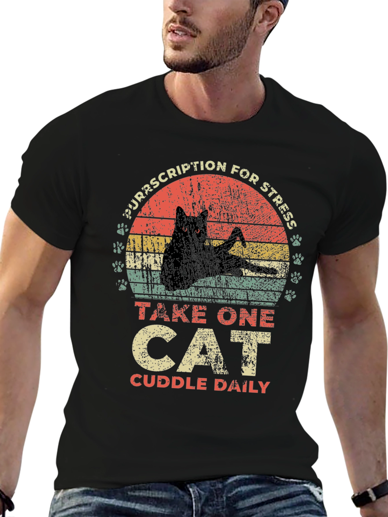 Purrscription for Stress Cat T-Shirt