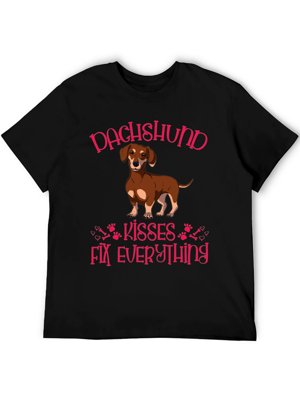 Dachshund Kisses Fix Everything T-Shirt