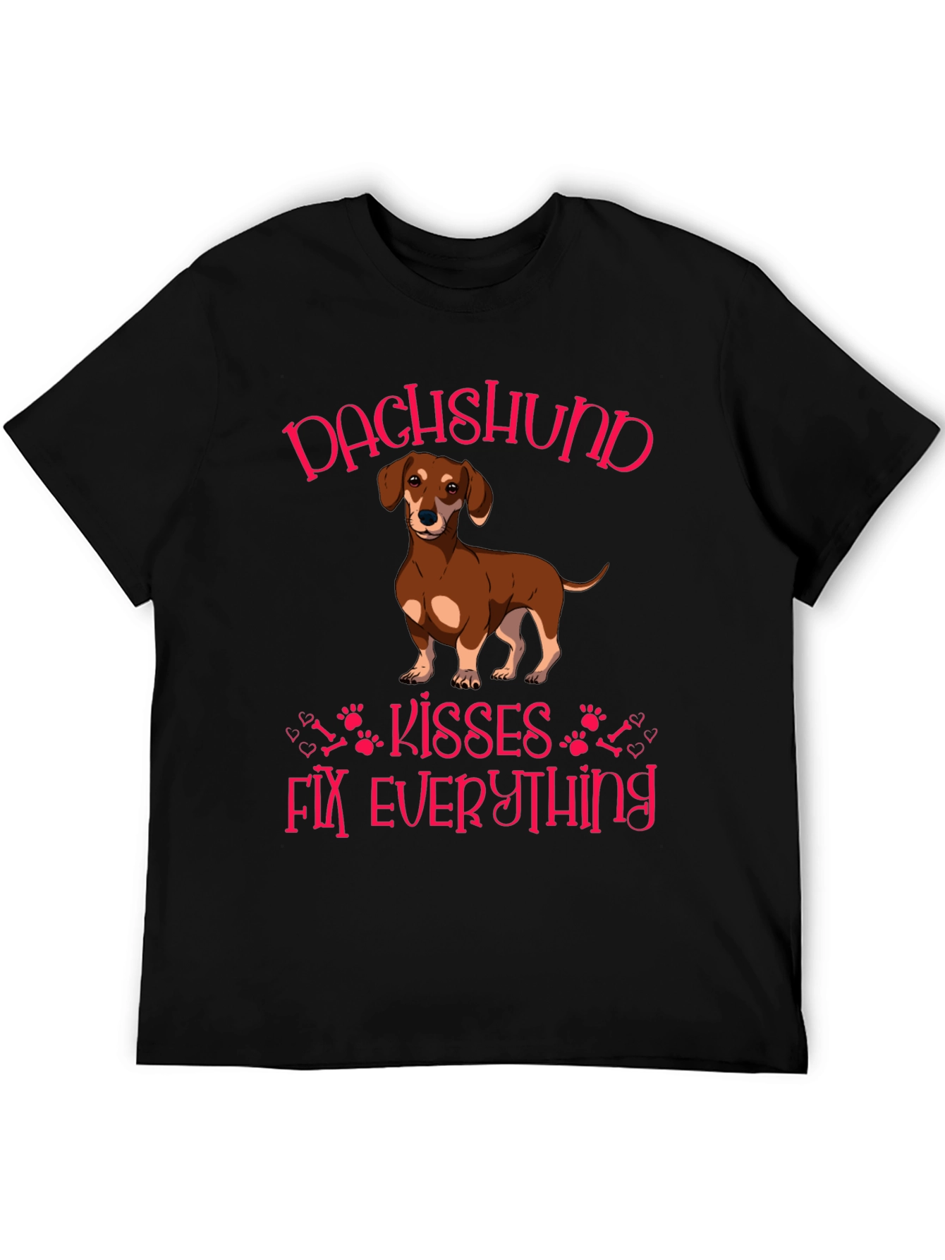 Dachshund Kisses Fix Everything T-Shirt