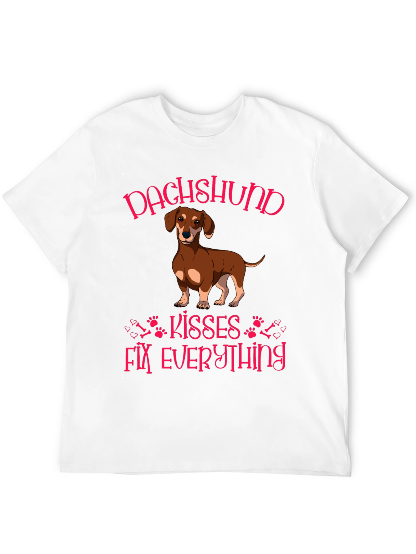 Dachshund Kisses Fix Everything T-Shirt