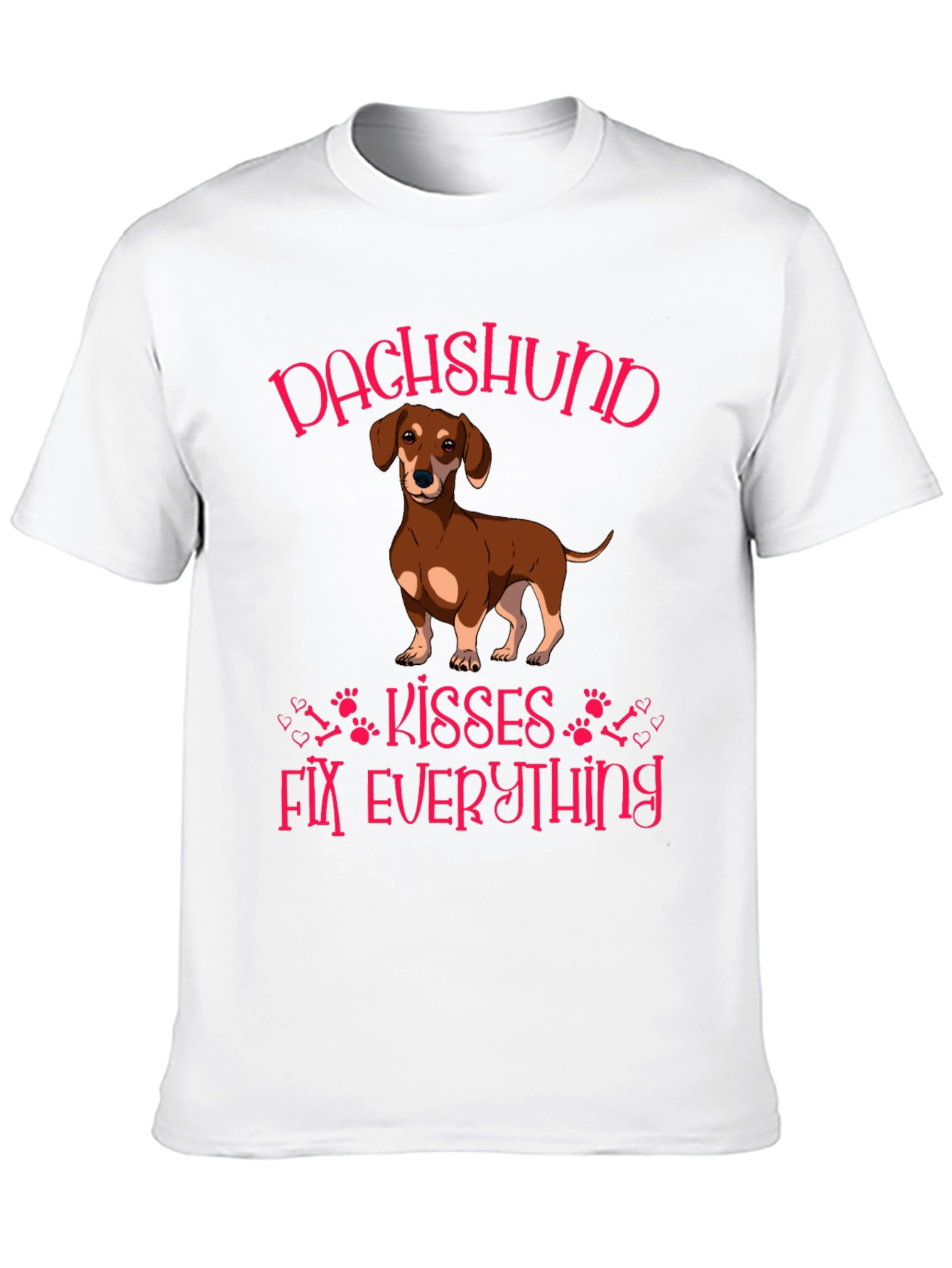 Dachshund Kisses Fix Everything T-Shirt