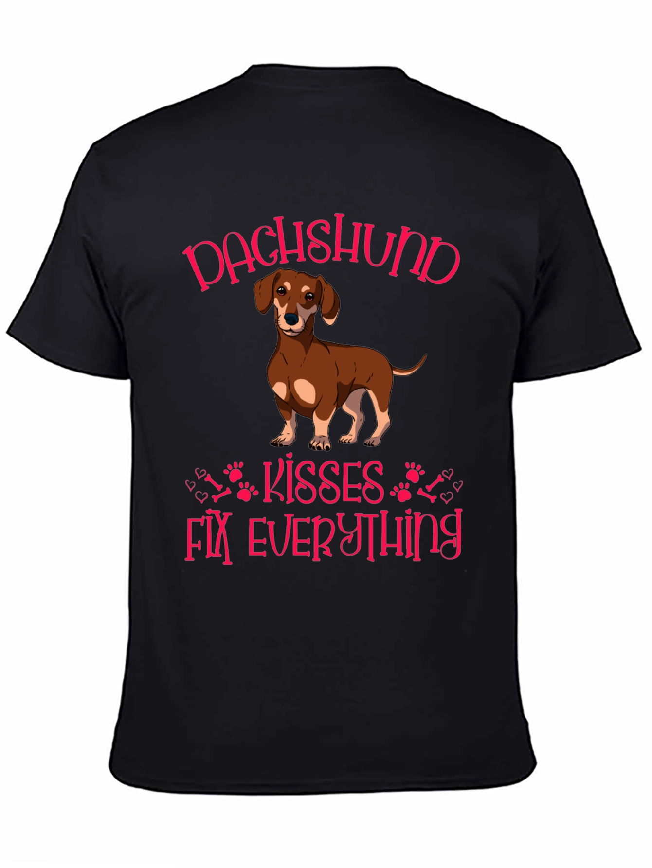 Dachshund Kisses Fix Everything T-Shirt