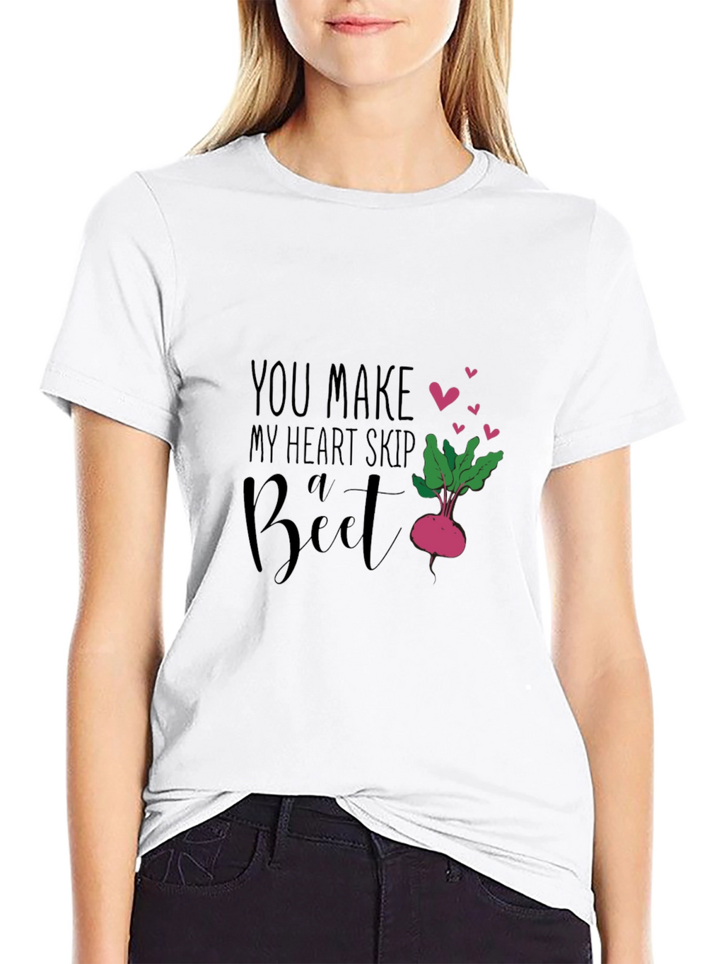Heart Skip a Beet Graphic Tee