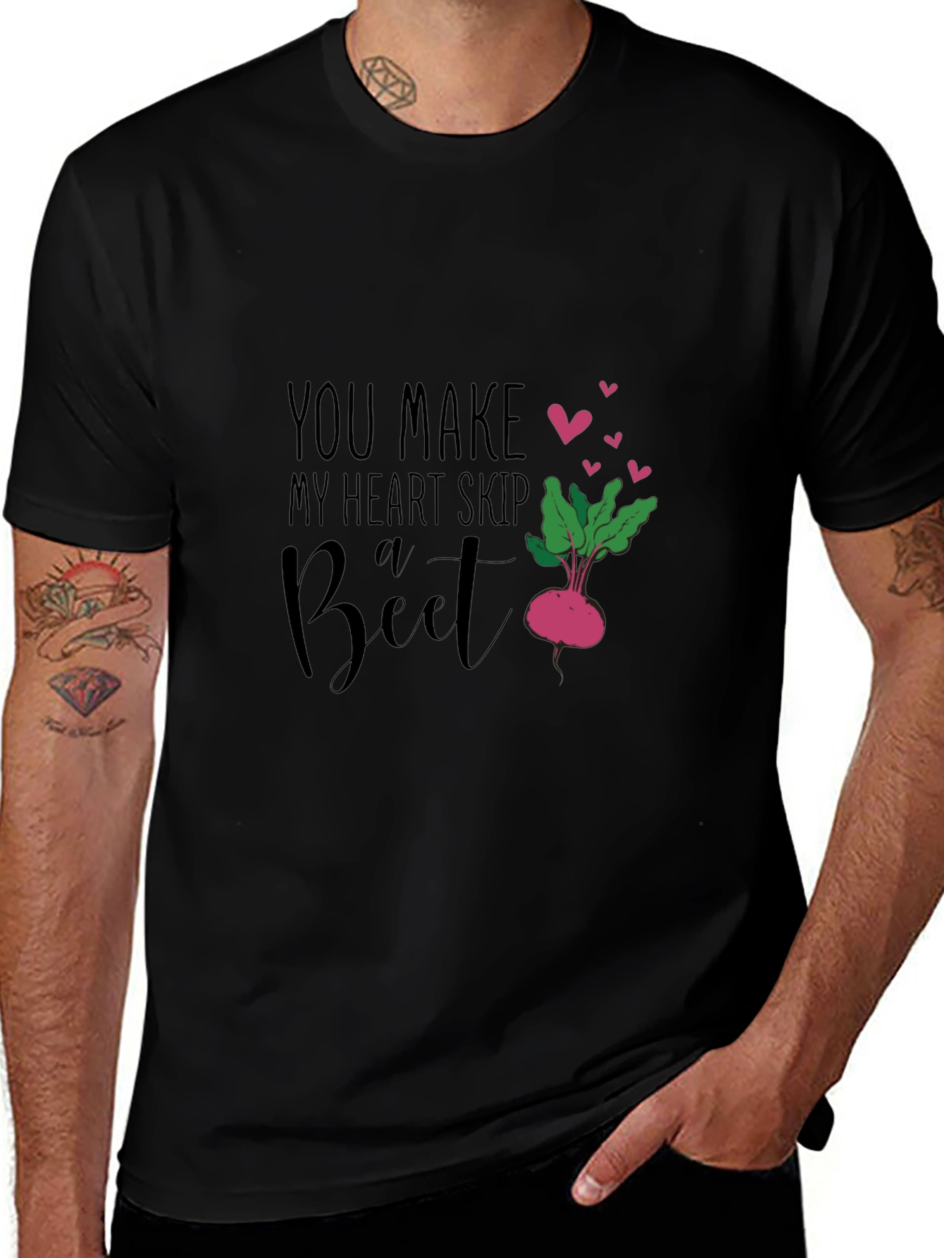 Heart Skip a Beet Graphic Tee