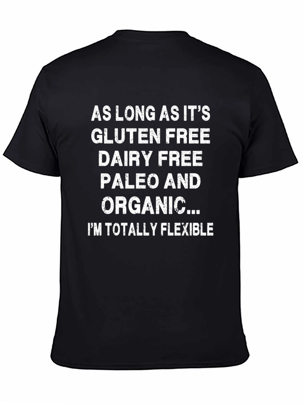 Gluten Free Organic T-Shirt Funny Slogan Tee