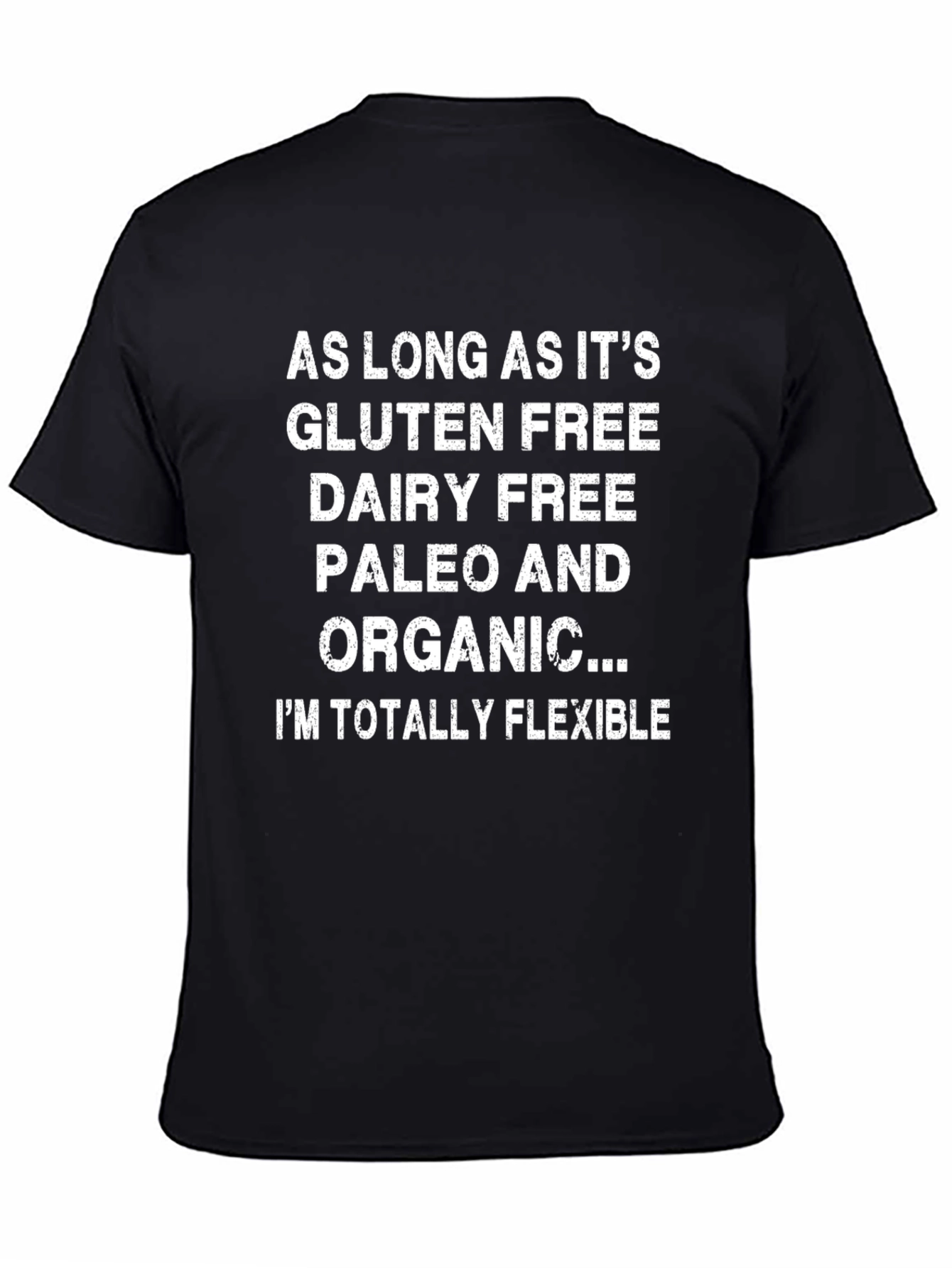 Gluten Free Organic T-Shirt Funny Slogan Tee