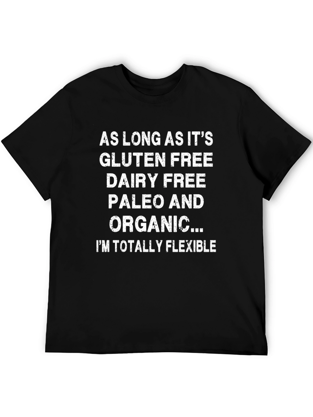 Gluten Free Organic T-Shirt Funny Slogan Tee