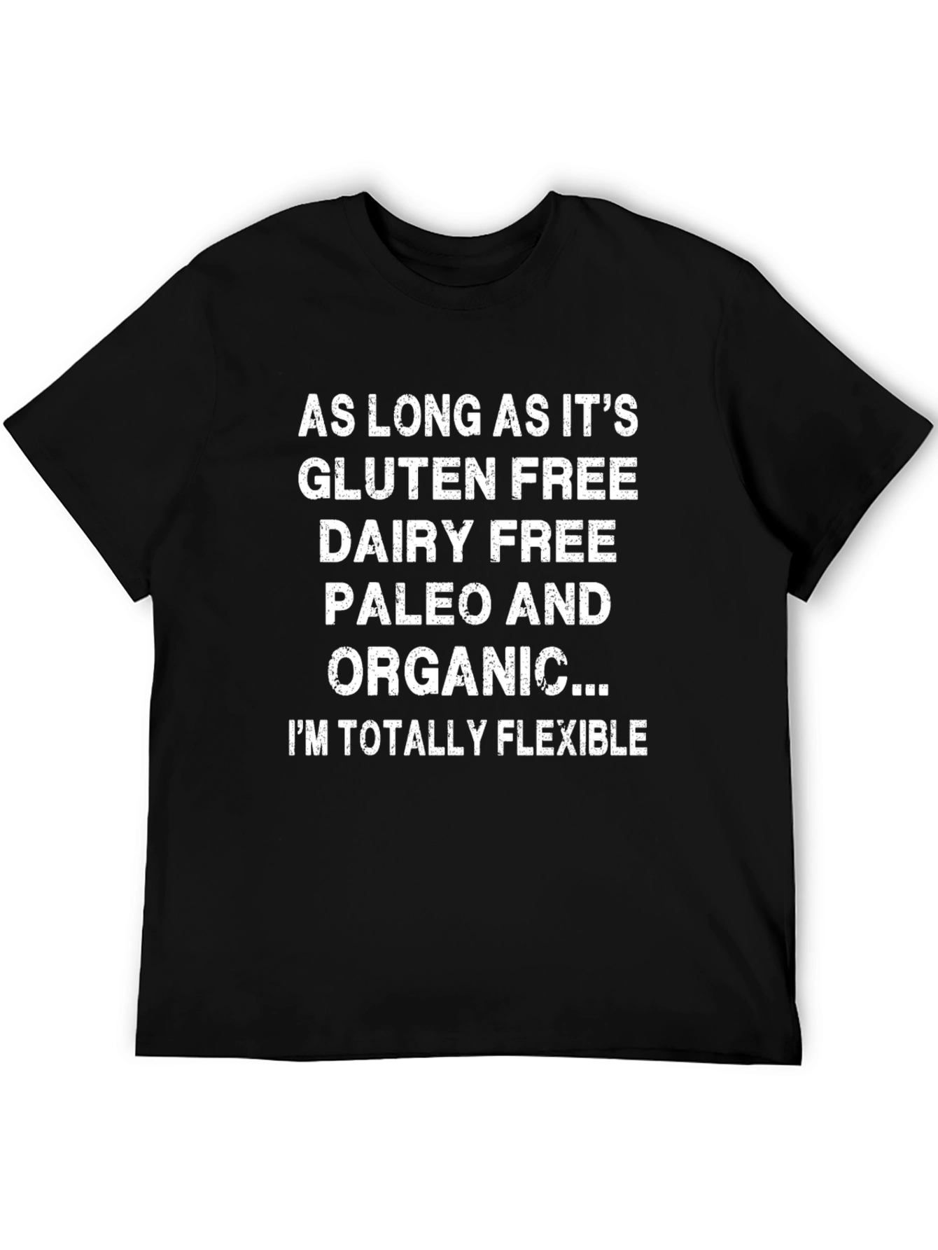 Gluten Free Organic T-Shirt Funny Slogan Tee