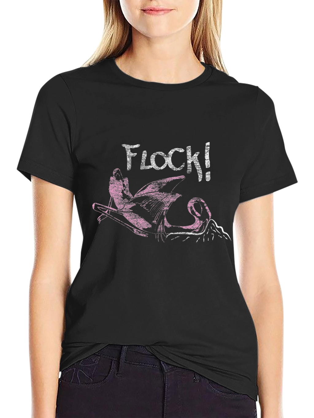 Flock! T-Shirt Black