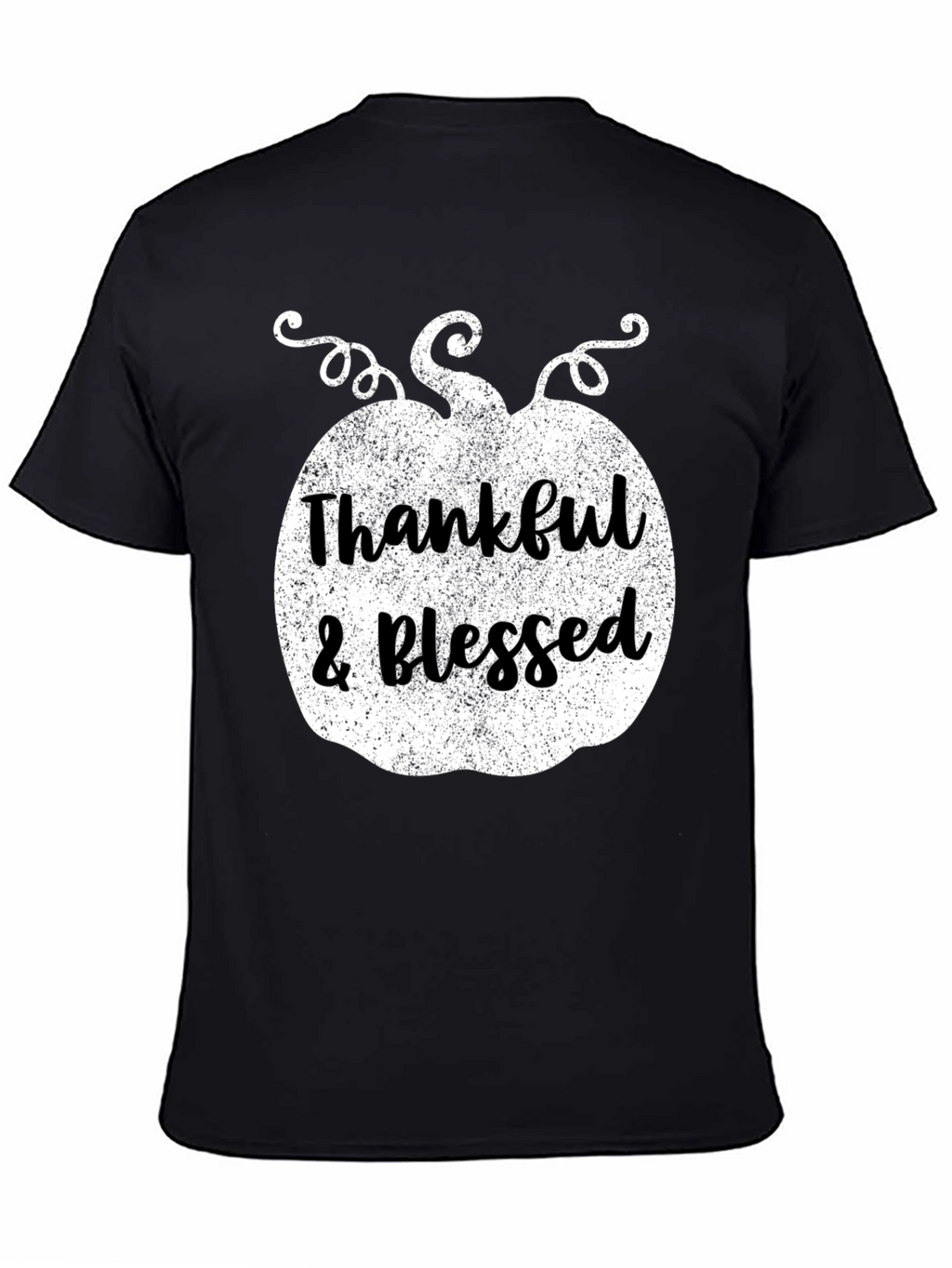 Thankful & Blessed Pumpkin T-Shirt