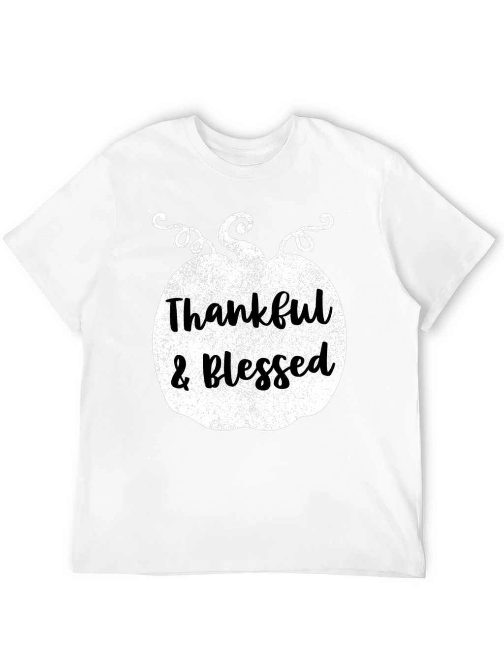 Thankful & Blessed Pumpkin T-Shirt