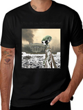 Political Alien Humor Graphic Tee