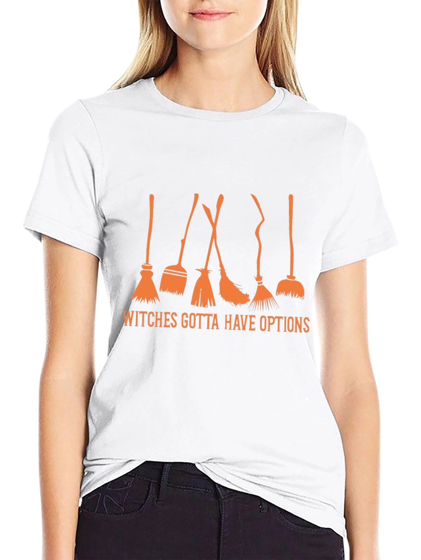 Witches Gotta Have Options Black T-Shirt