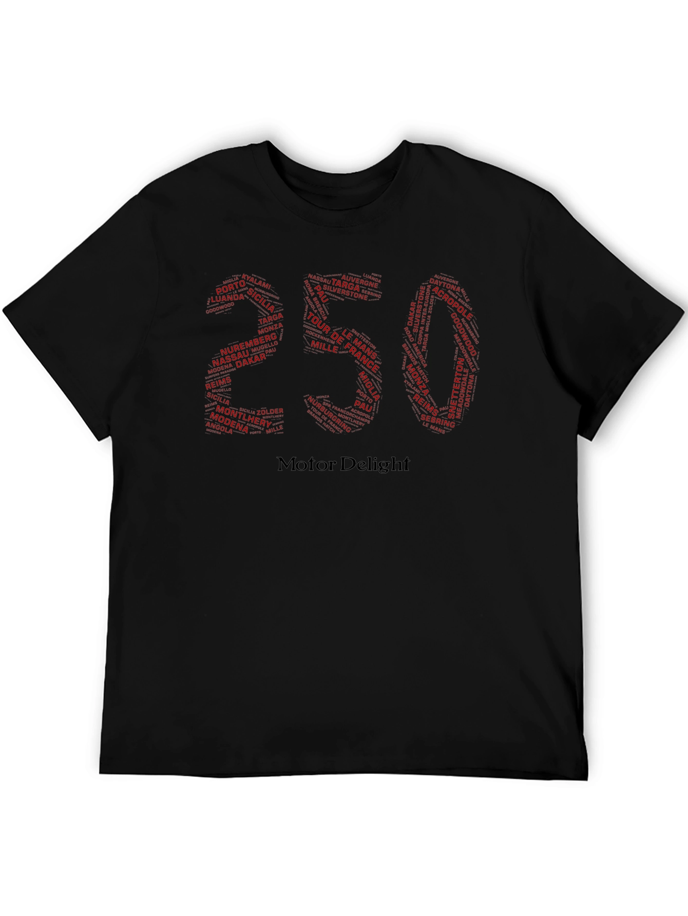 250 Racing Circuit T-Shirt - Motorsport Heritage