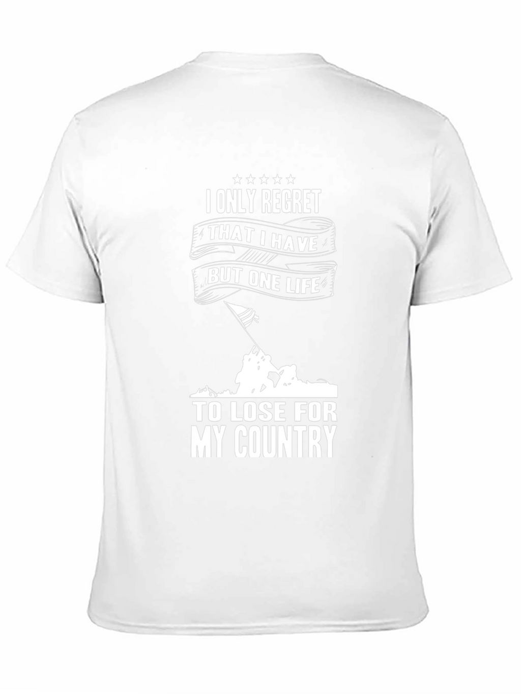 Patriotic One Life Graphic T-Shirt