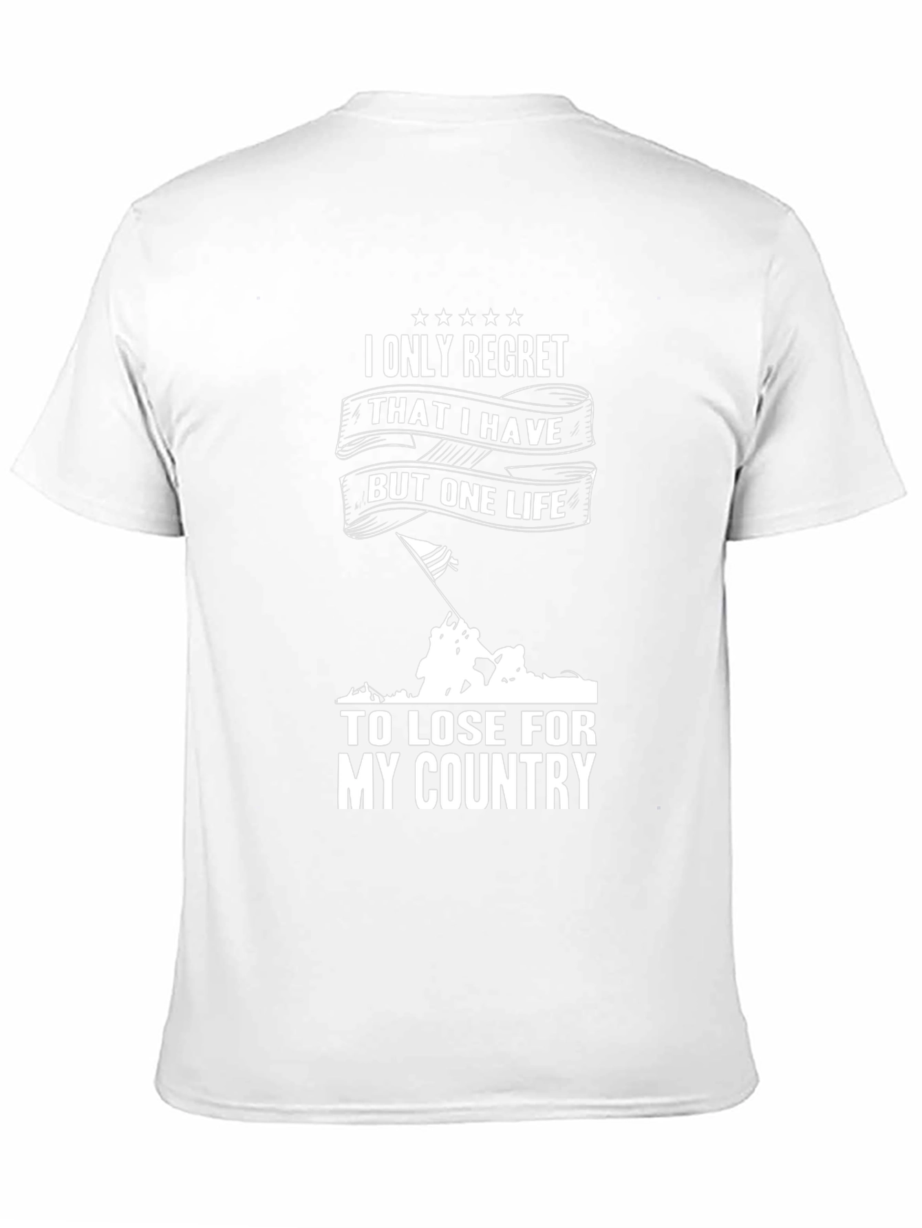 Patriotic One Life Graphic T-Shirt