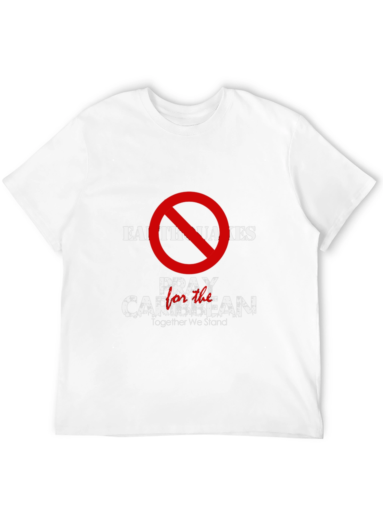 Pray for the Caribbean Graphic T-Shirt