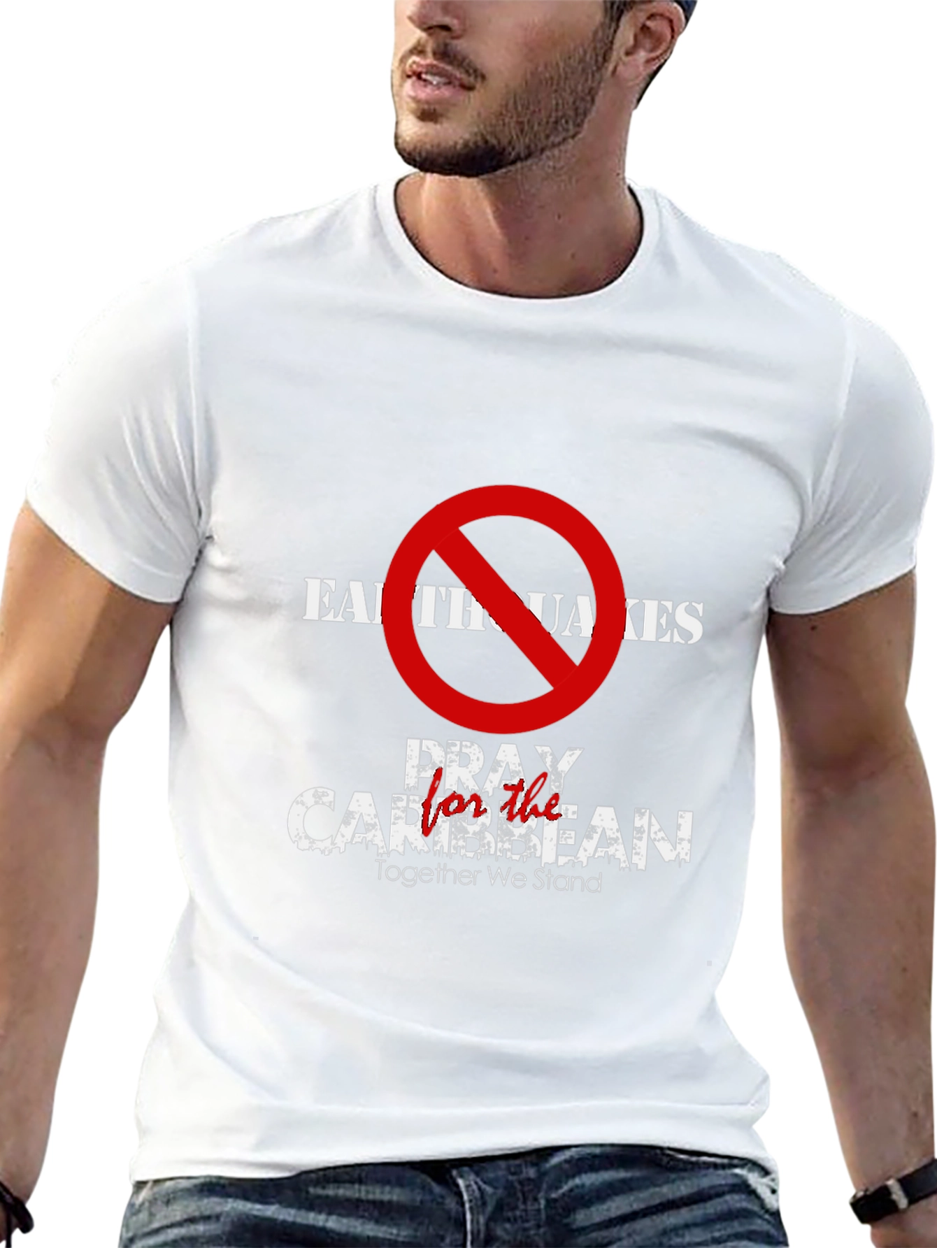Pray for the Caribbean Graphic T-Shirt