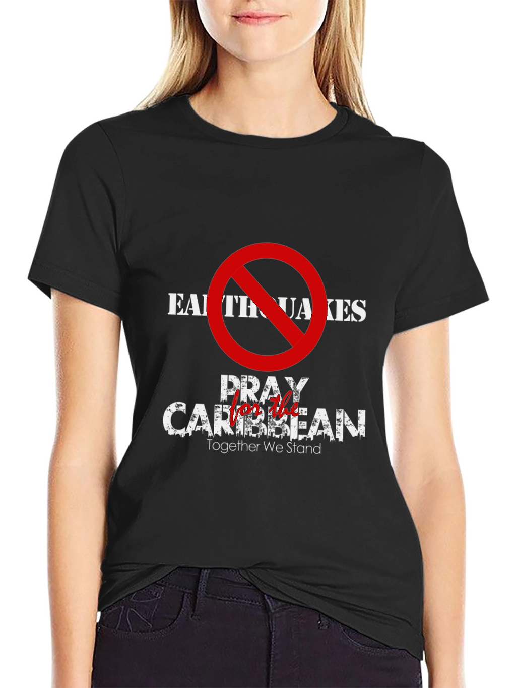 Pray for the Caribbean Graphic T-Shirt