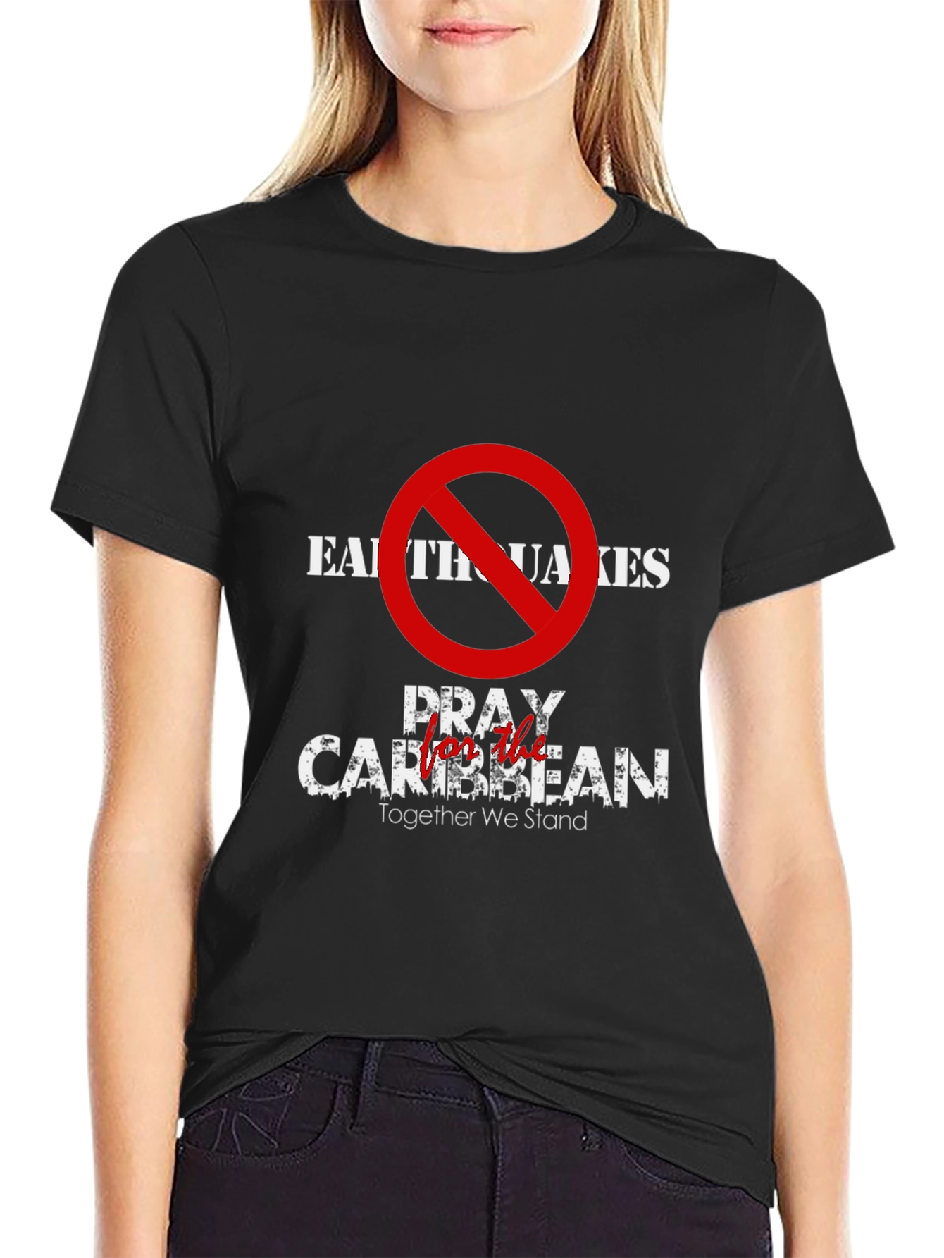 Pray for the Caribbean Graphic T-Shirt